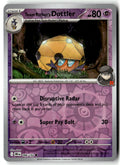 Front of Team Rocket's Dottler 088/182 from Destined Rivals