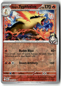 Front of Ethan's Typhlosion 034/182 from Destined Rivals