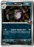 Front of Team Rocket's Weezing 126/182 from Destined Rivals