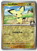 Front of Ethan's Pichu 071/182 from Destined Rivals