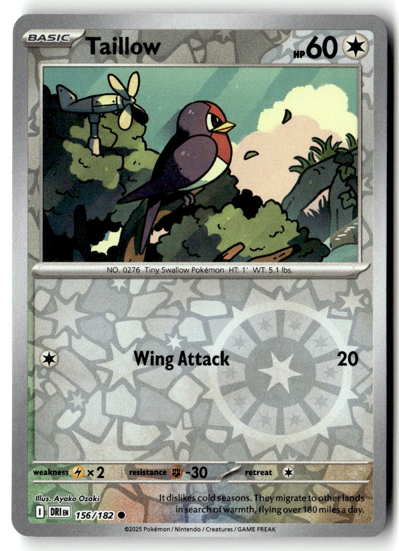 Front of Taillow 156/182 from Destined Rivals