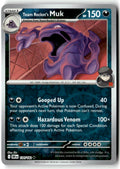 Front of Team Rocket's Muk 124/182 from Destined Rivals