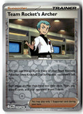 Front of Team Rocket's Archer 170/182 from Destined Rivals