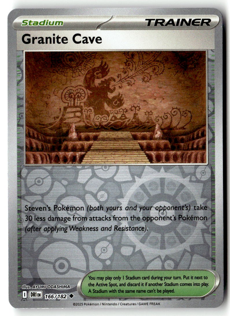 Front of Granite Cave 166/182 from Destined Rivals
