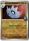 Front of Team Rocket's Pupitar 095/182 from Destined Rivals