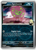 Front of Cynthia's Spiritomb 129/182 from Destined Rivals