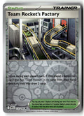 Front of Team Rocket's Factory 173/182 from Destined Rivals