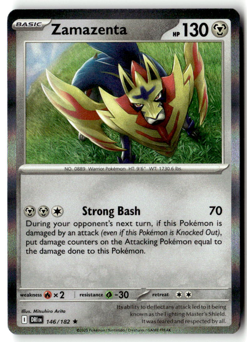 Front of Zamazenta 146/182 from Destined Rivals