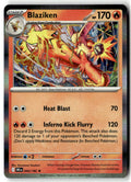 Front of Blaziken 042/182 from Destined Rivals