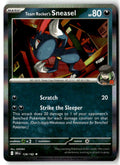 Front of Team Rocket's Sneasel 128/182 from Destined Rivals