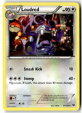 Front of Loudred 81/124 from XY - Fates Collide