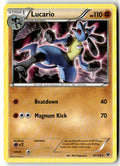 Front of Lucario (47) 47/124 from XY - Fates Collide