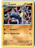 Front of Lucario (47) 47/124 from XY - Fates Collide