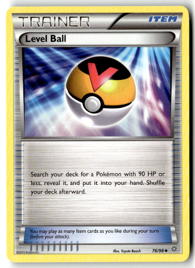 Front of Level Ball 76/98 from XY - Ancient Origins