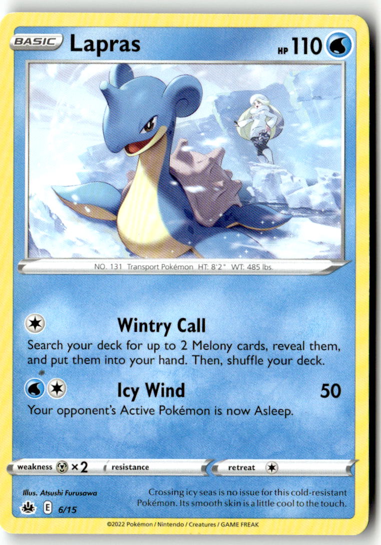 Front of Lapras - 6/15 006/015 from McDonald's Promos 2022