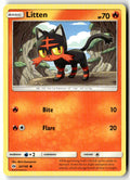 Front of Litten 24/149 from SM Base Set
