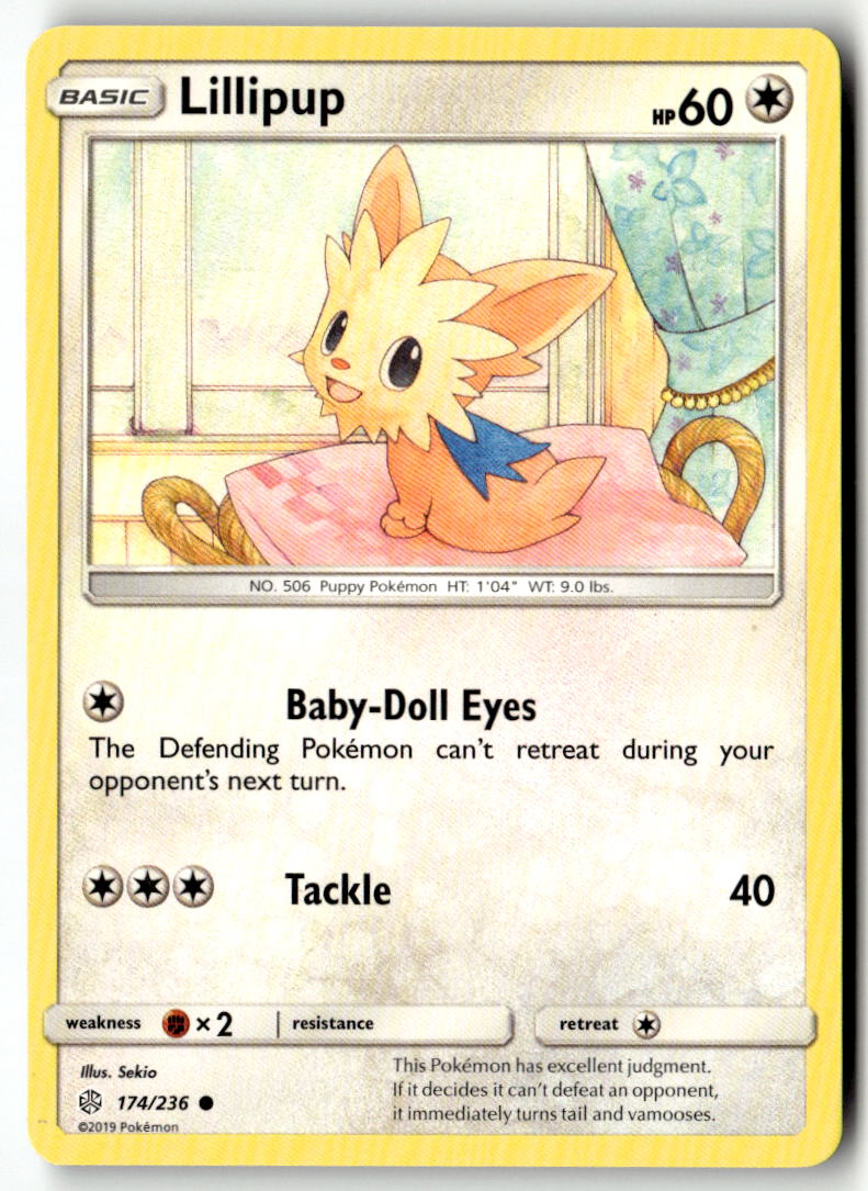 Front of Lillipup 174/236 from SM - Cosmic Eclipse