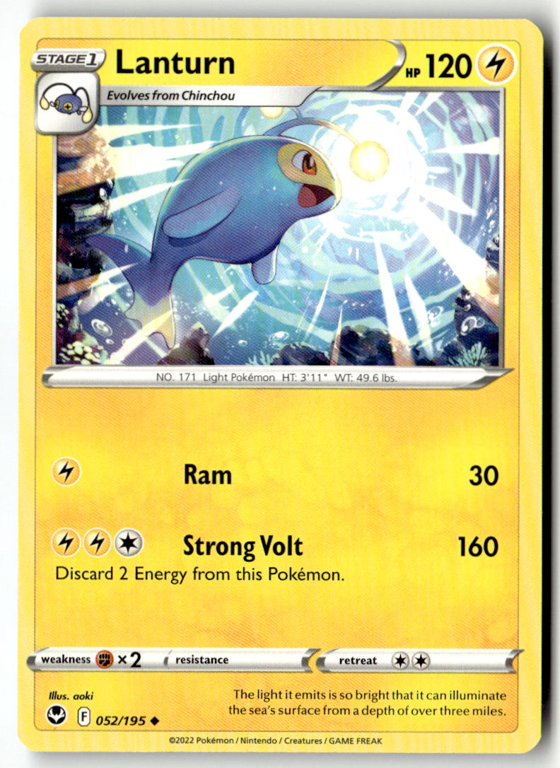Front of Lanturn 052/195 from Silver Tempest