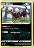 Front of Liepard 107/189 from Darkness Ablaze