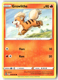 Front of Growlithe 019/195 from Silver Tempest