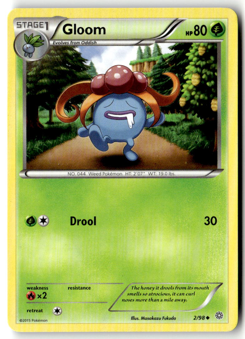 Front of Gloom 2/98 from XY - Ancient Origins