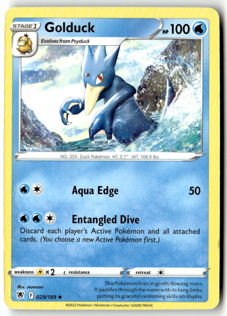 Front of Golduck 029/189 from Astral Radiance