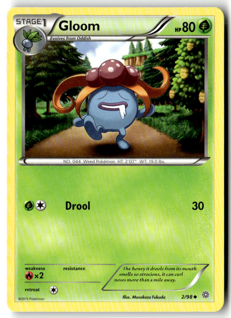 Front of Gloom 2/98 from XY - Ancient Origins
