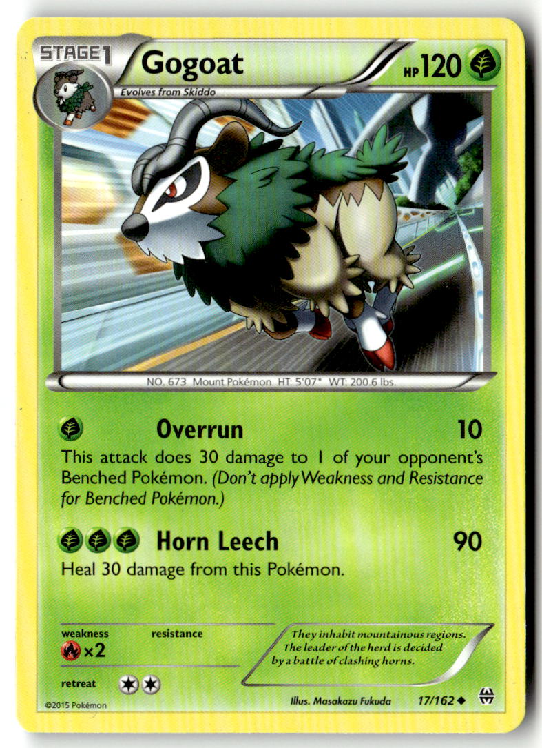 Front of Gogoat 17/162 from XY - BREAKthrough