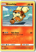 Front of Growlithe 21/149 from SM Base Set