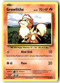 Front of Growlithe 17/108 from XY - Evolutions