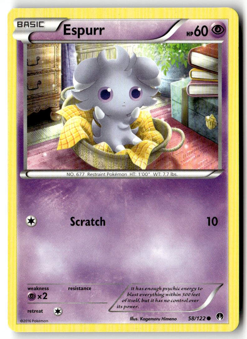 Front of Espurr 58/122 from XY - BREAKpoint