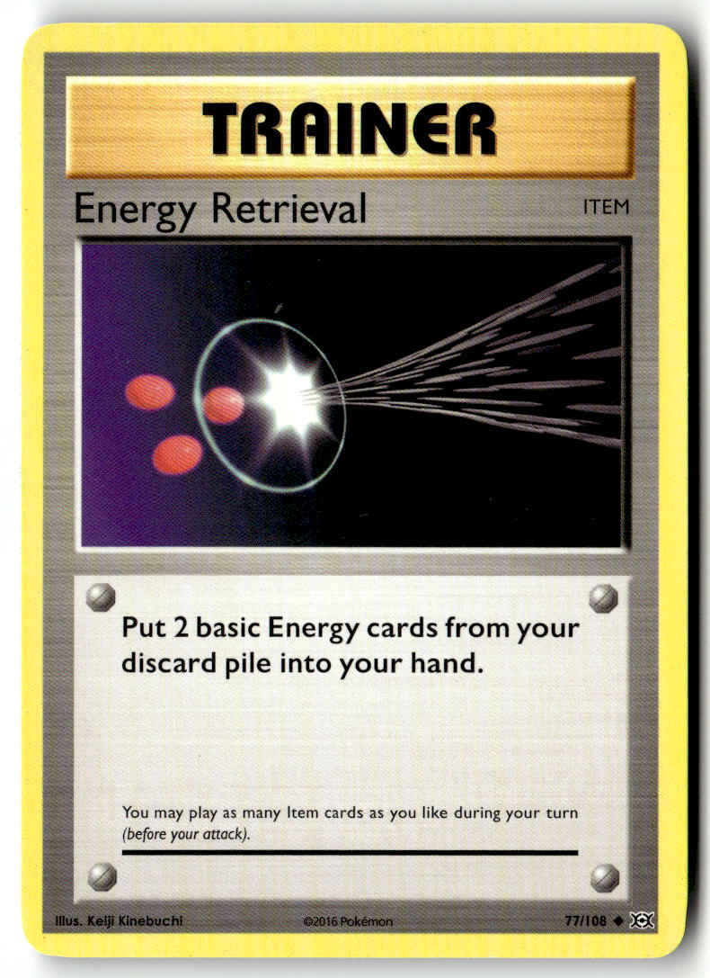 Front of Energy Retrieval 77/108 from XY - Evolutions