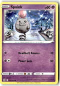 Front of Spoink 055/163 from Battle Styles