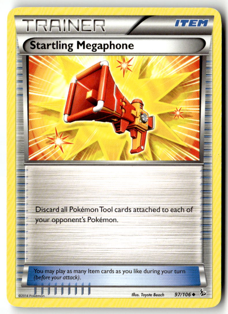 Front of Startling Megaphone 97/106 from XY - Flashfire