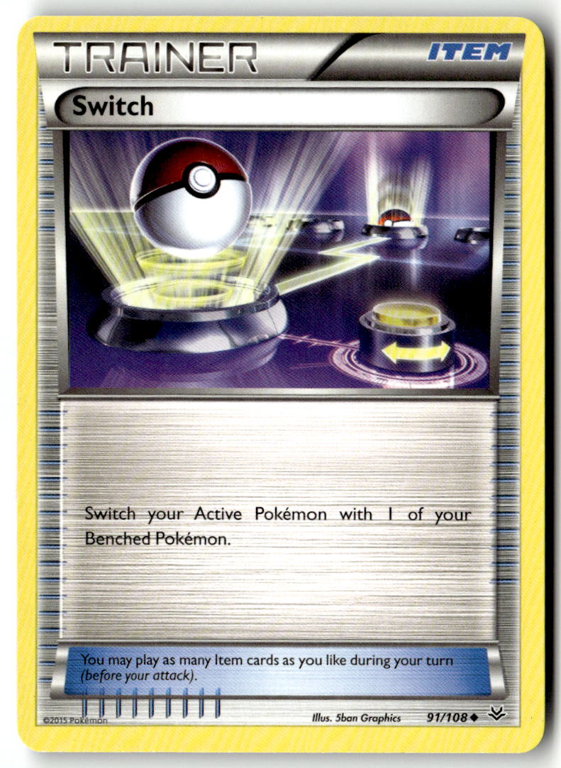 Front of Switch 91/108 from XY - Roaring Skies