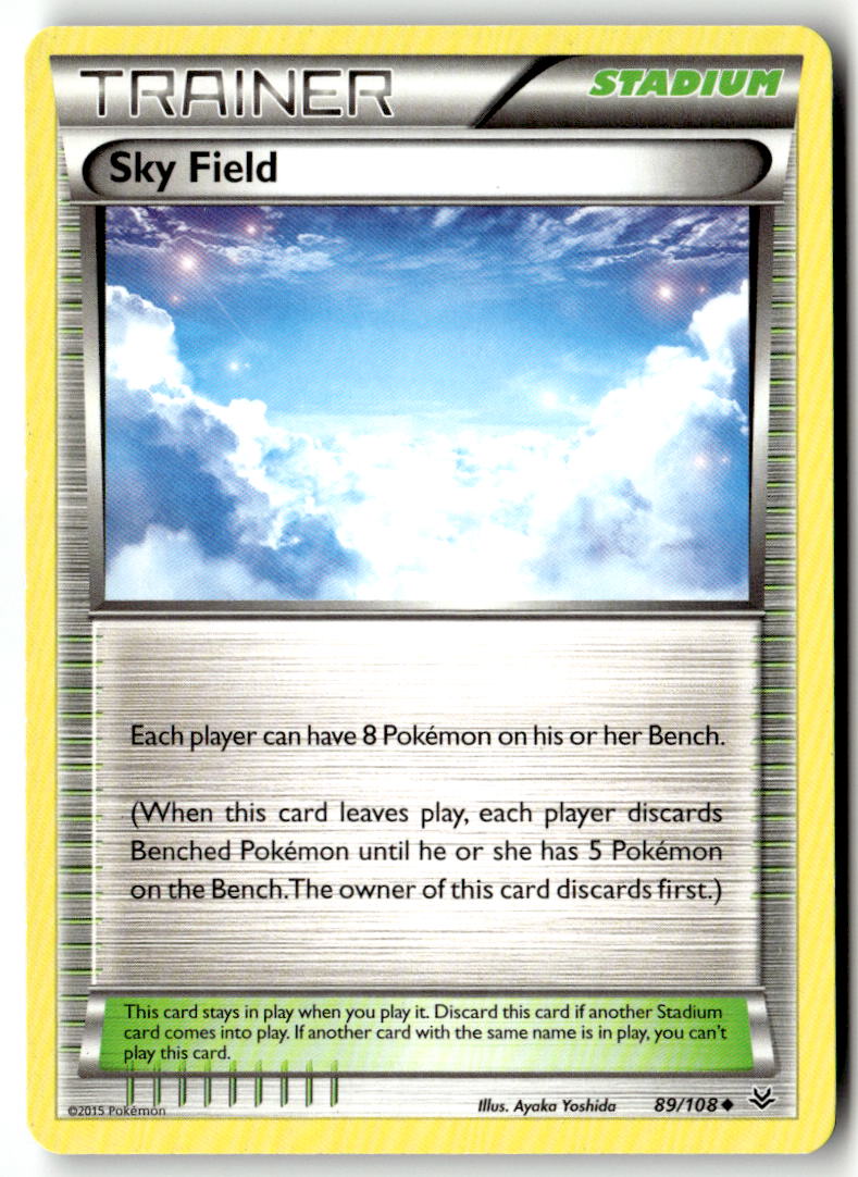 Front of Sky Field 89/108 from XY - Roaring Skies