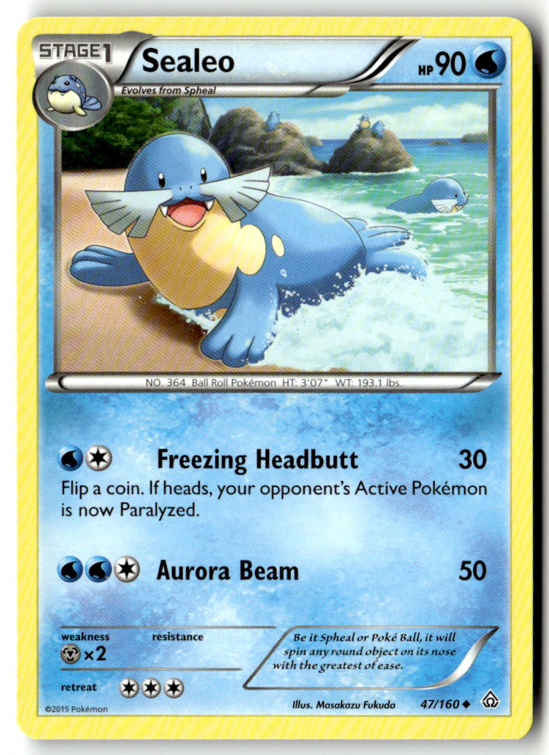 Front of Sealeo 47/160 from XY - Primal Clash