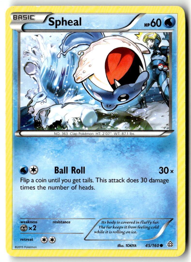 Front of Spheal (45) 45/160 from XY - Primal Clash