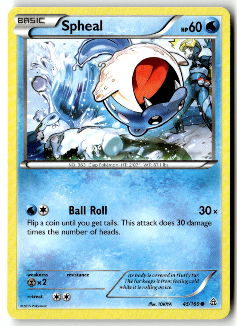 Front of Spheal (45) 45/160 from XY - Primal Clash