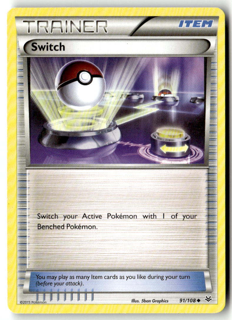 Front of Switch 91/108 from XY - Roaring Skies