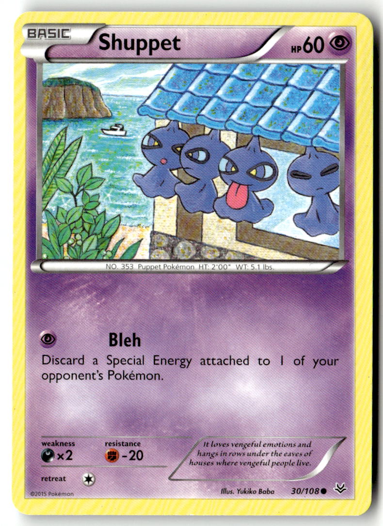 Front of Shuppet 30/108 from XY - Roaring Skies