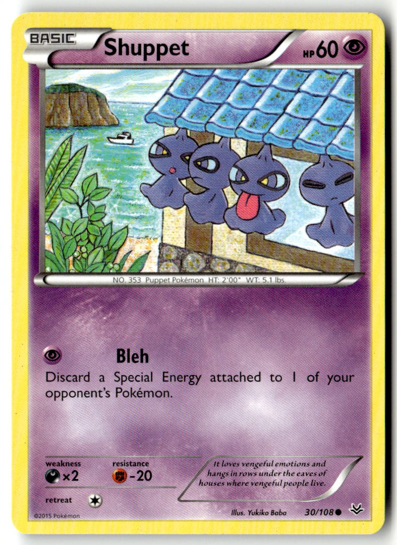 Front of Shuppet 30/108 from XY - Roaring Skies