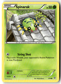 Front of Spinarak 5/98 from XY - Ancient Origins