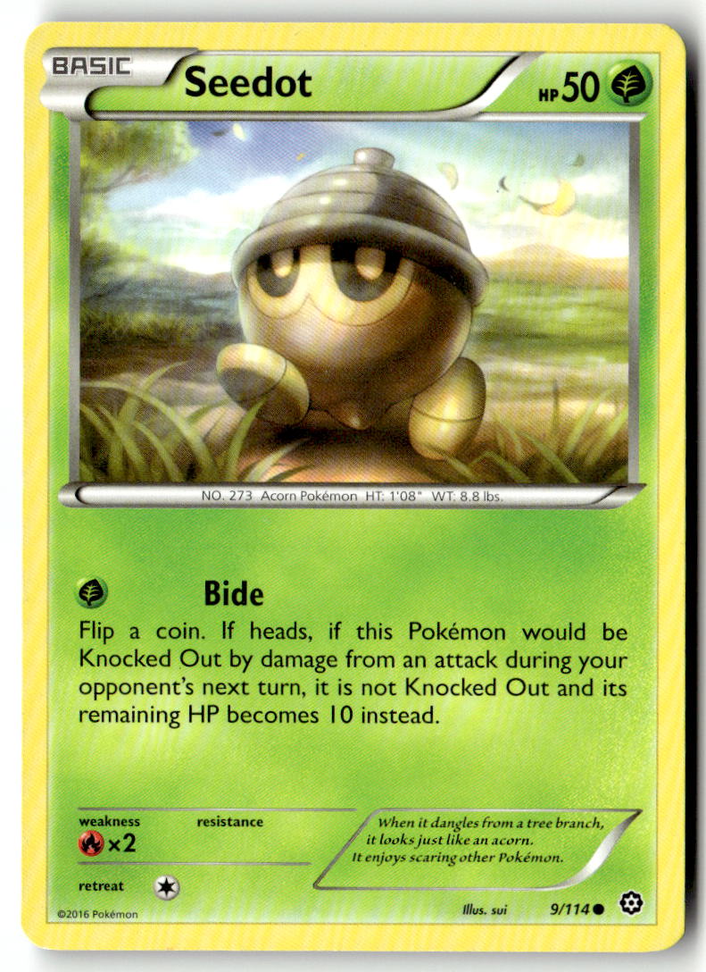 Front of Seedot 9/114 from XY - Steam Siege