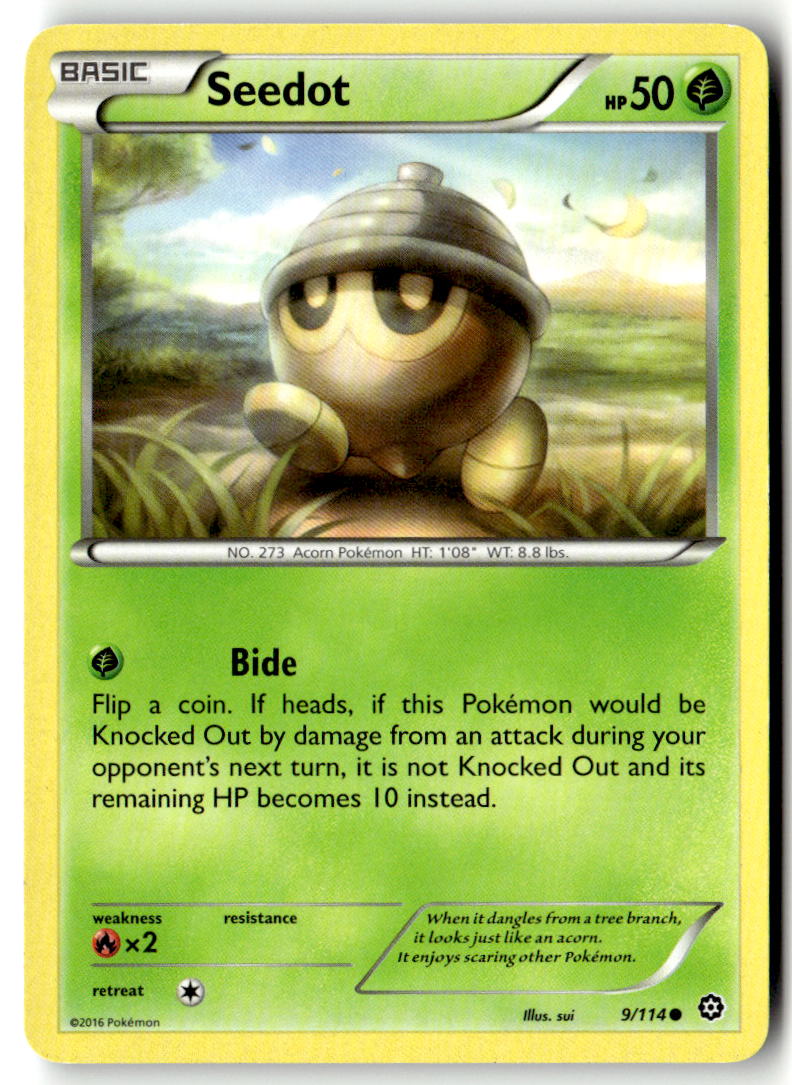 Front of Seedot 9/114 from XY - Steam Siege