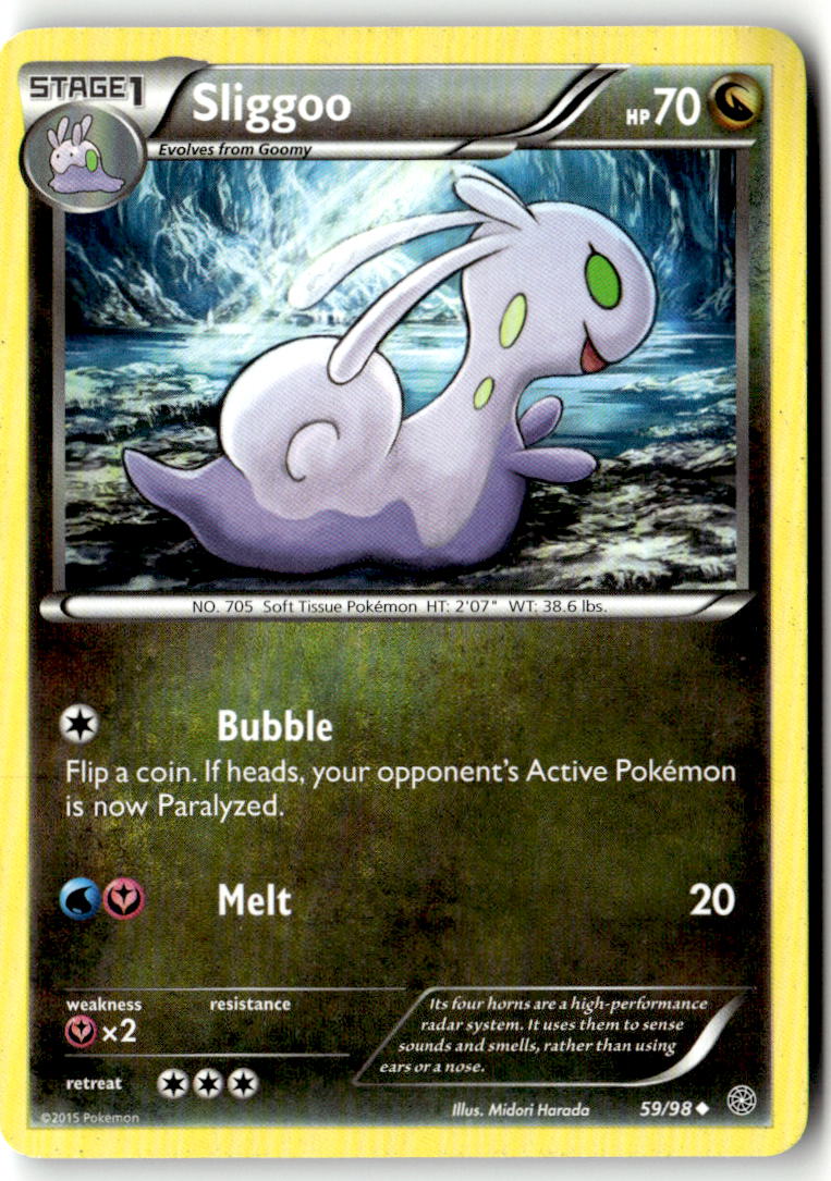 Front of Sliggoo 59/98 from XY - Ancient Origins
