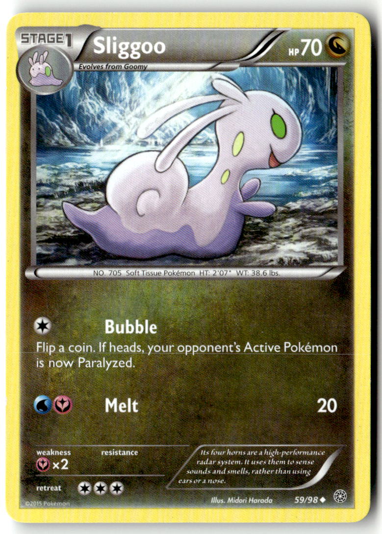 Front of Sliggoo 59/98 from XY - Ancient Origins
