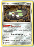 Front of Galarian Stunfisk 125/185 from Vivid Voltage