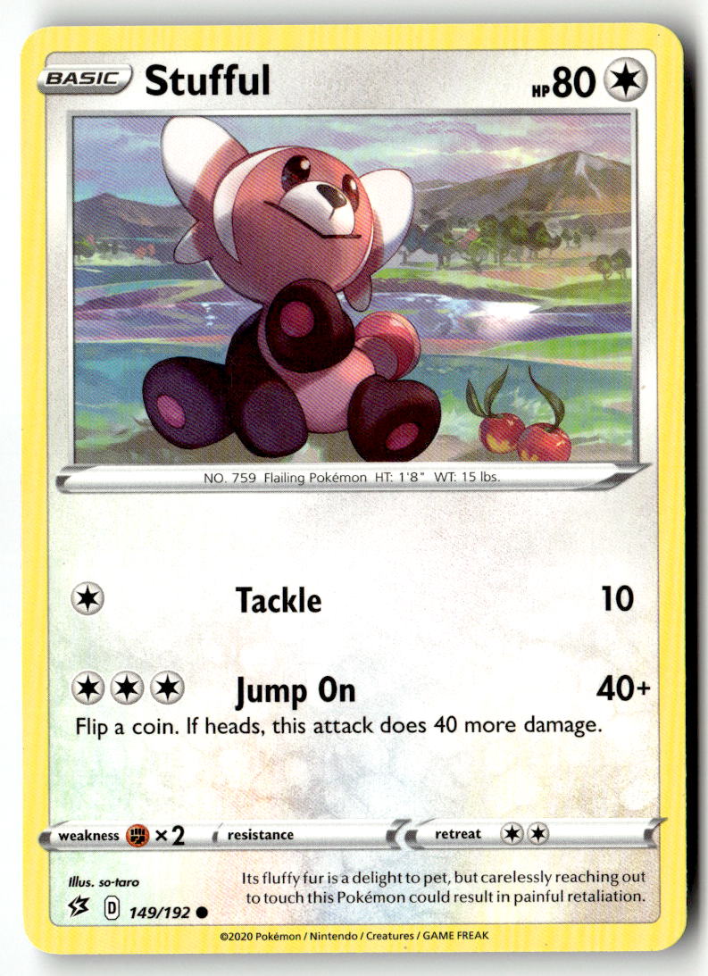 Front of Stufful 149/192 from Rebel Clash
