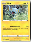 Front of Shinx 060/192 from Rebel Clash